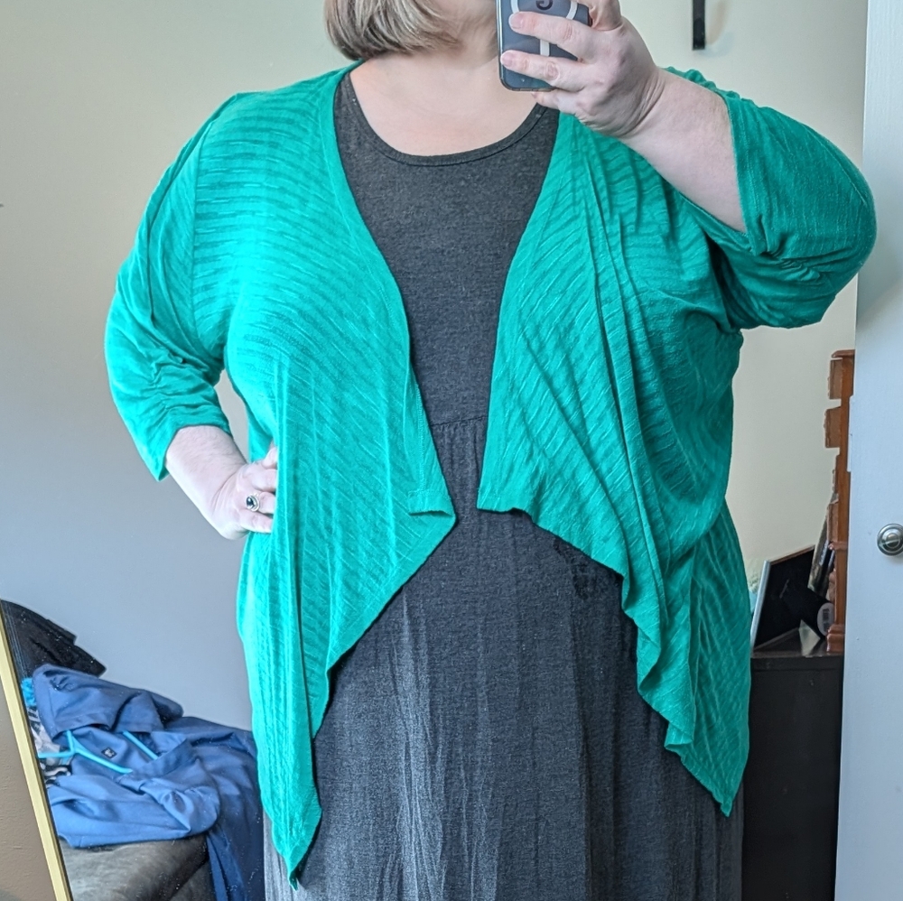 Catherines Green Cardigan Sweater